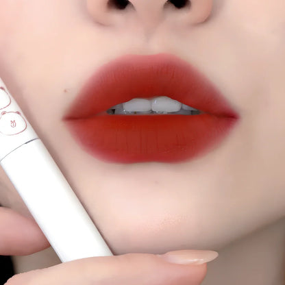 ROTO Matte Air Bear Lip Mud lip lacquer tube with applicator, non-transfer formula
