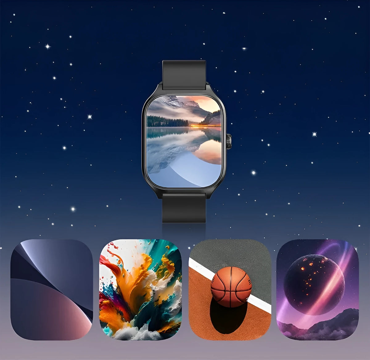 Full touch Bluetooth call smart bracelet with IPS screen, 7-14 day battery, and multiple colour options.