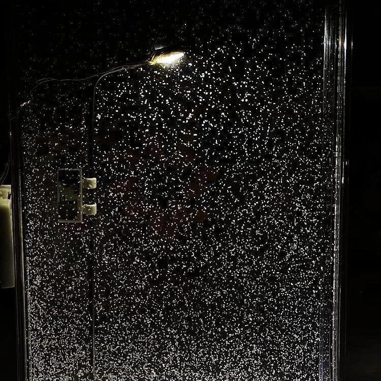 Handcrafted snowy landscape night light with cozy LED illumination, perfect for winter decor and holiday gifts