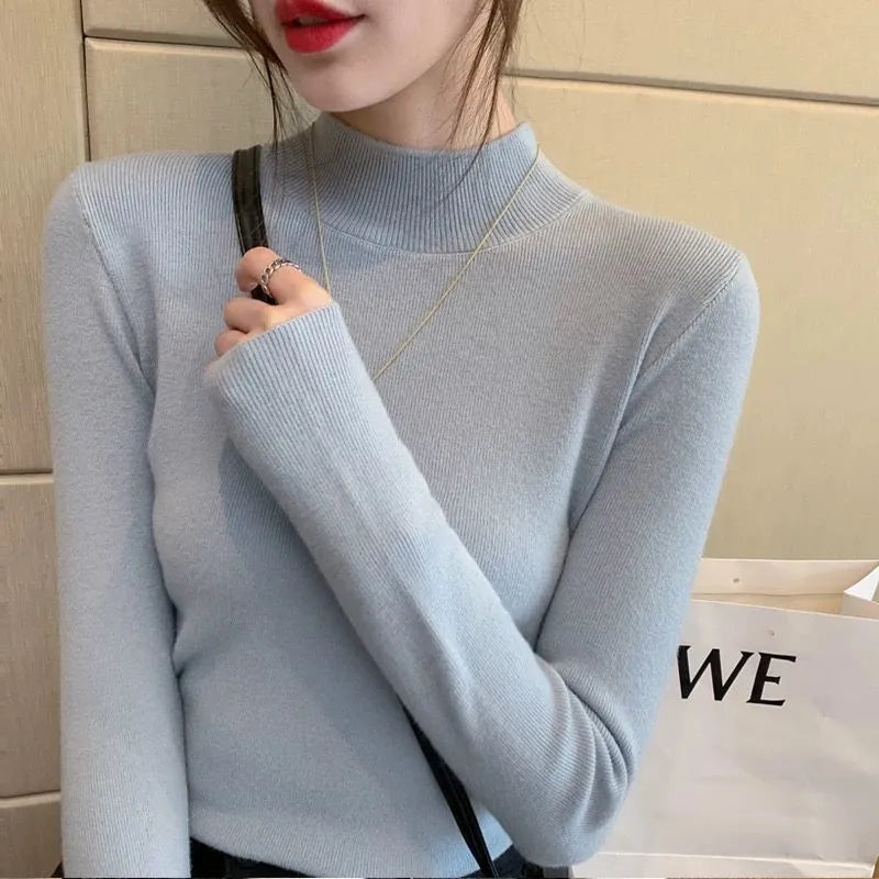Slim fit long sleeve viscose shirt in Apricot colour with 50cm length and regular sleeves for layering