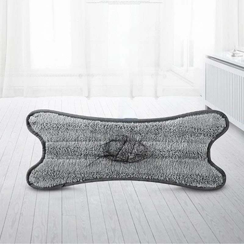 Premium microfiber flat mop with adjustable telescopic handle, 360-degree swivel, and superior cleaning power