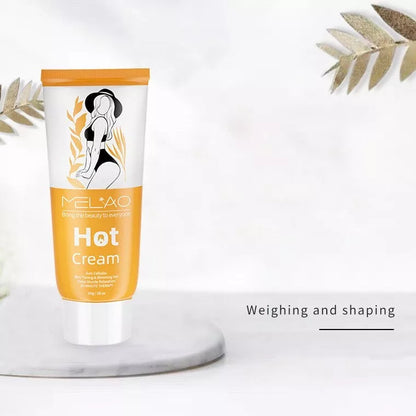 Plant-based slimming cream for body massage, 60g net content, compact size