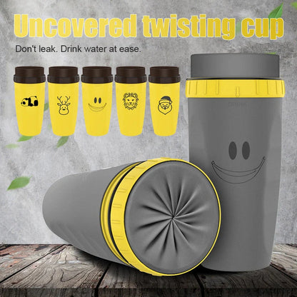 Twist Cup Travel Tumbler with double insulation and straw compatibility in various colors