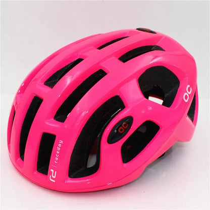 Adult bicycle helmet in vibrant colors with PC+EPS construction for safety and style