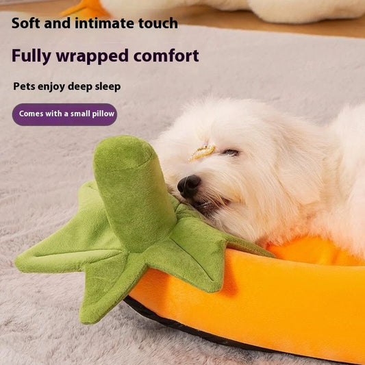 Universal removable washable dog mat in eggplant pet pad-brown colour showing cloth texture and rectangular shape