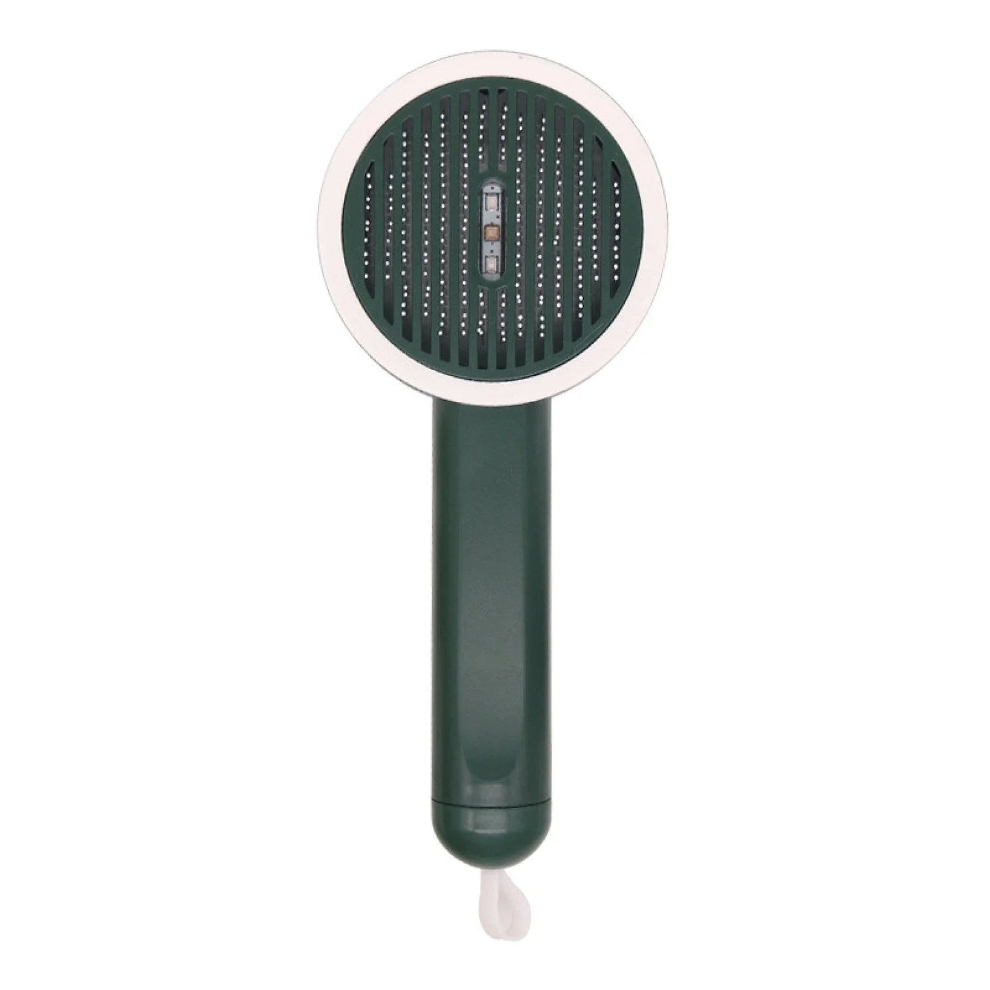 Smart Pet Grooming Brush with floating brush head and sterilizing function for cats and dogs
