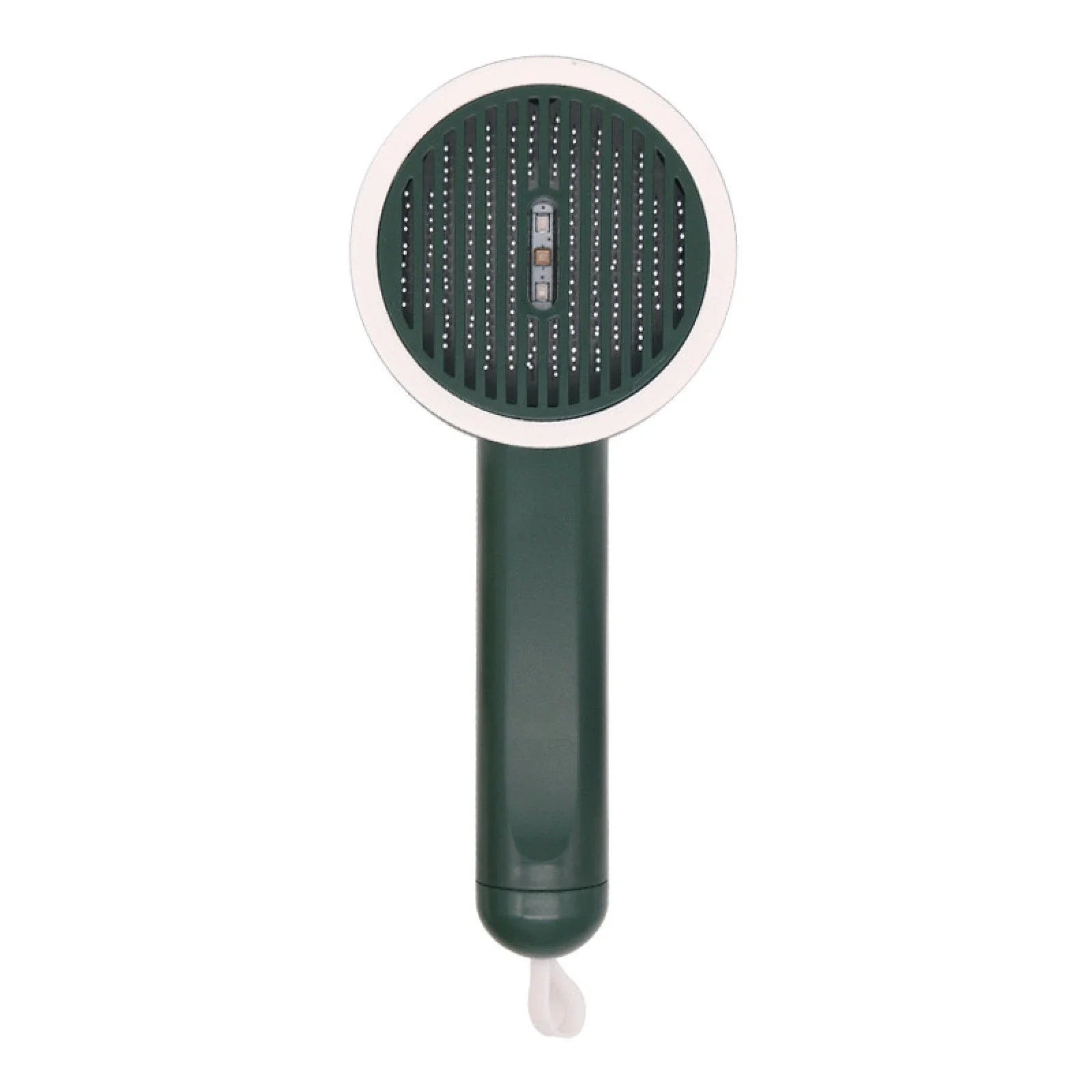 Smart Pet Grooming Brush with floating brush head and sterilizing function for cats and dogs