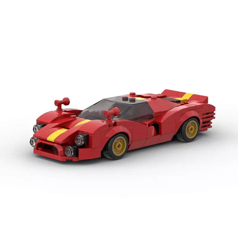 Ferrari 330 P4 Building Blocks Model - 228-piece assembly kit for car enthusiasts