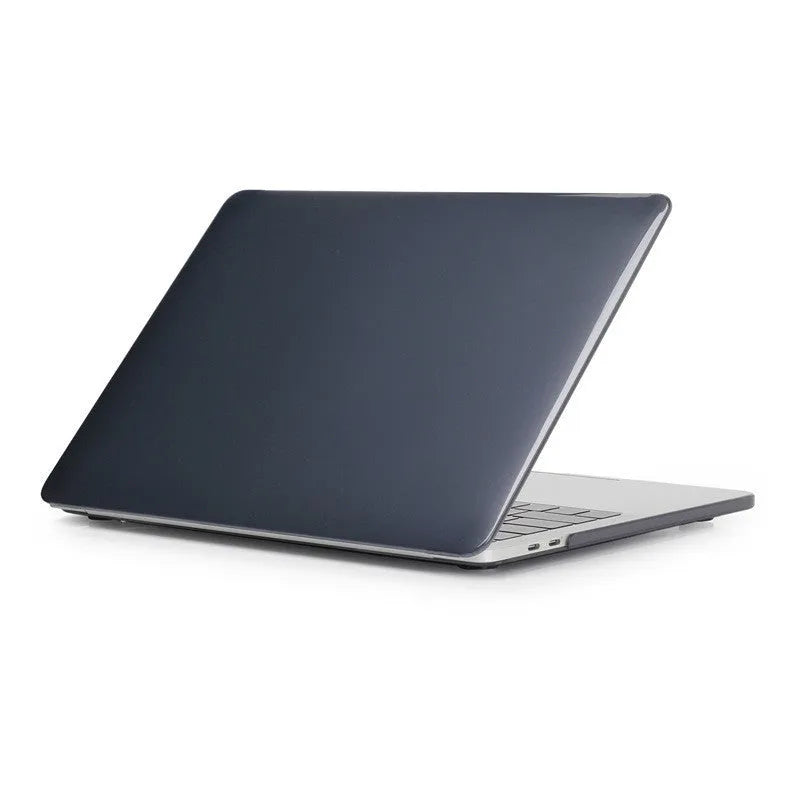 Crystal protective shell for MacBook Pro 14.2 and 16.2 laptops in transparent and black options