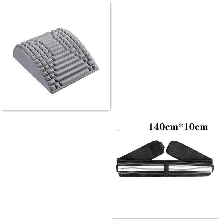 Lumbar Support Massager with Acupressure Technology for Neck, Back and Sciatica Pain Relief