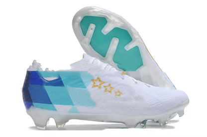 Men's waterproof knitted soccer shoes with full air cushion, sizes 39-55