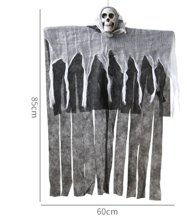 Halloween Skeleton Hanging Ghost Decor for Spooky Party Themes