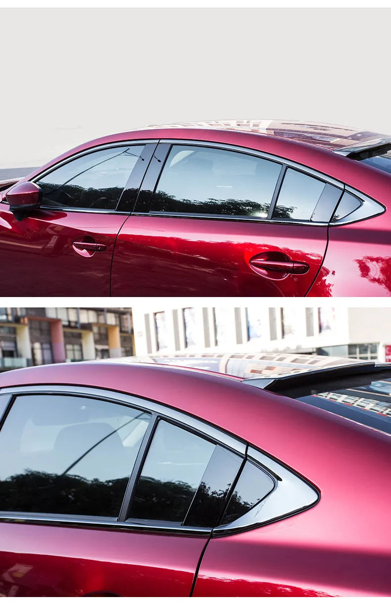 Stainless steel black titanium window trim strip with 0.5mm thickness for window moulding