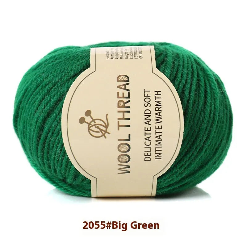 Hand-woven scarf sweater thread roll in domestic wool yarn for baby knitting projects with 10-needle compatibility