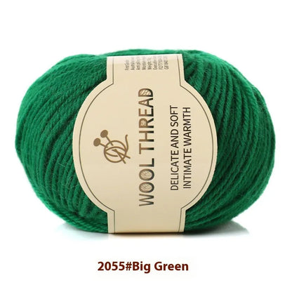 Hand-woven scarf sweater thread roll in domestic wool yarn for baby knitting projects with 10-needle compatibility