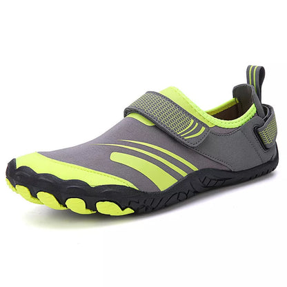 Men's multi-sport shoes in various colors for mountaineering, rock climbing, and cycling