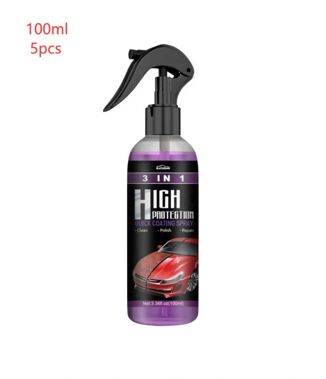 3 In 1 High Protection Fast Car Paint Spray Automatic with durable PE material for long-lasting paint protection