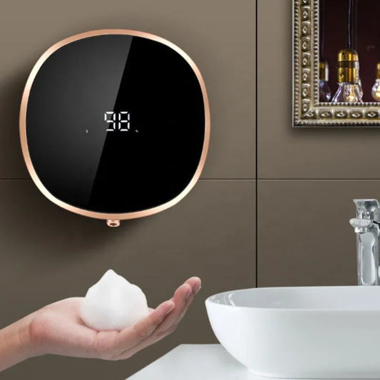 Advanced touchless foam soap dispenser with infrared sensor for hands-free, hygienic hand washing