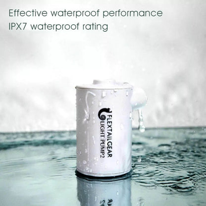 Ultra-mini portable air pump with 4 nozzles for outdoor inflation needs