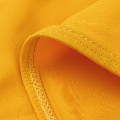 Yellow maternity swimsuit for pregnant women with adjustable chest support