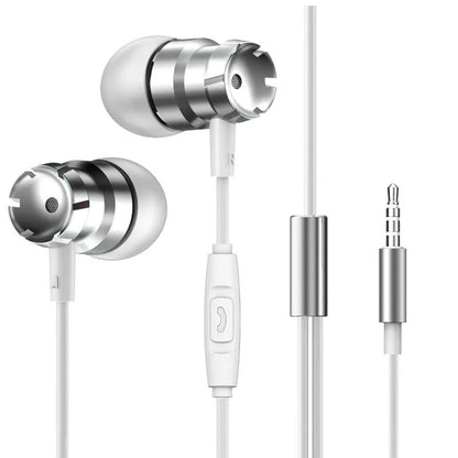 Metal turbo in-ear wired headphones with 3.5mm plug in multiple colour options