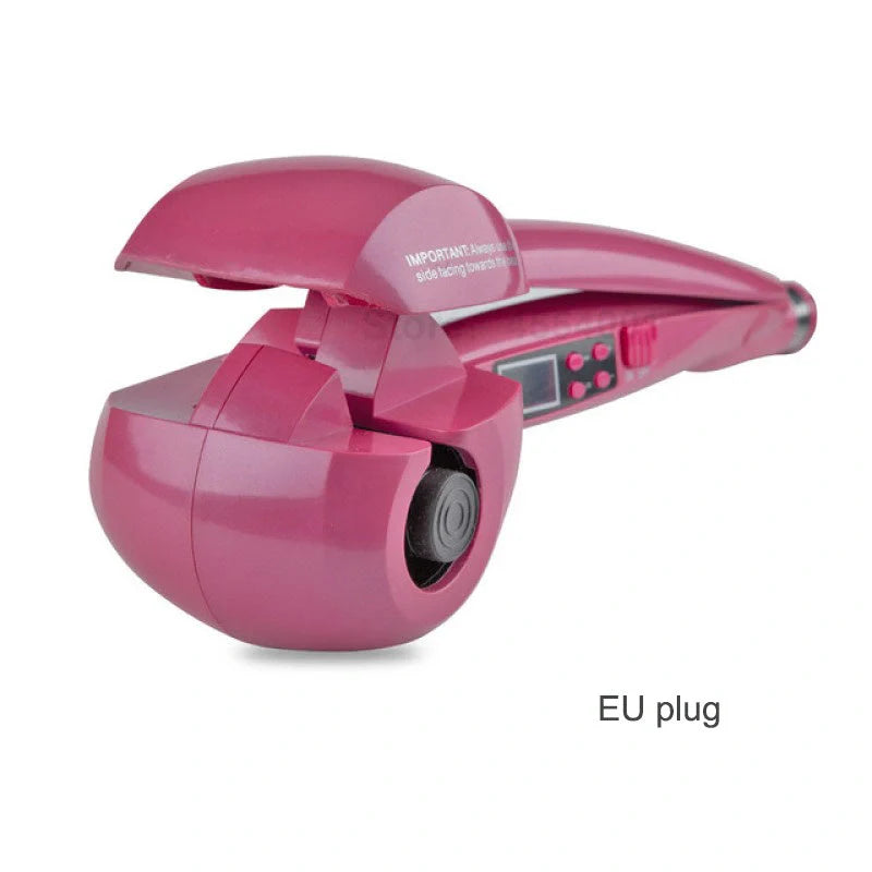 Multifunctional Automatic Wireless Curling Iron with LCD display and cordless design