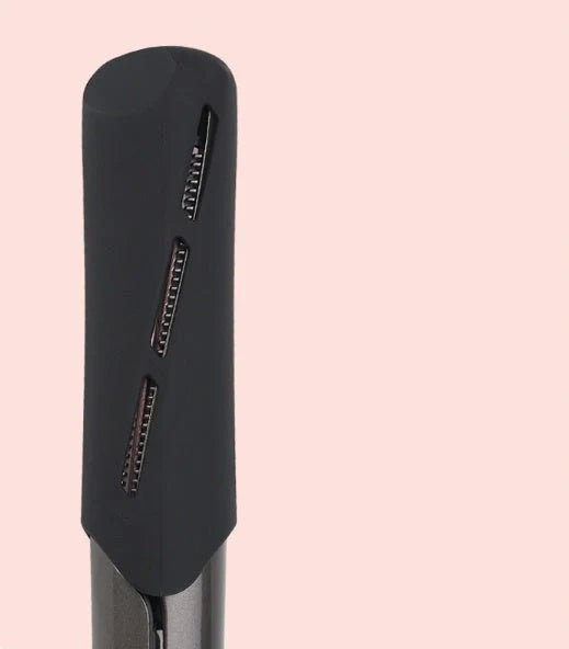 2-in-1 Professional Hair Straightener and Crimper with adjustable temperature and LCD screen