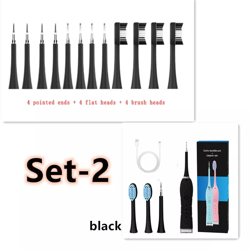 Multifunctional Electric Toothbrush with high-frequency vibration and adjustable speeds for effective dental care