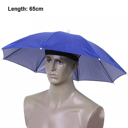 Waterproof folding sunhat for outdoor fishing and camping, available in multiple colors and sizes