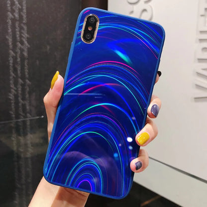 Marble-pattern shockproof silicone phone case for Samsung Galaxy models shown in multiple colours.
