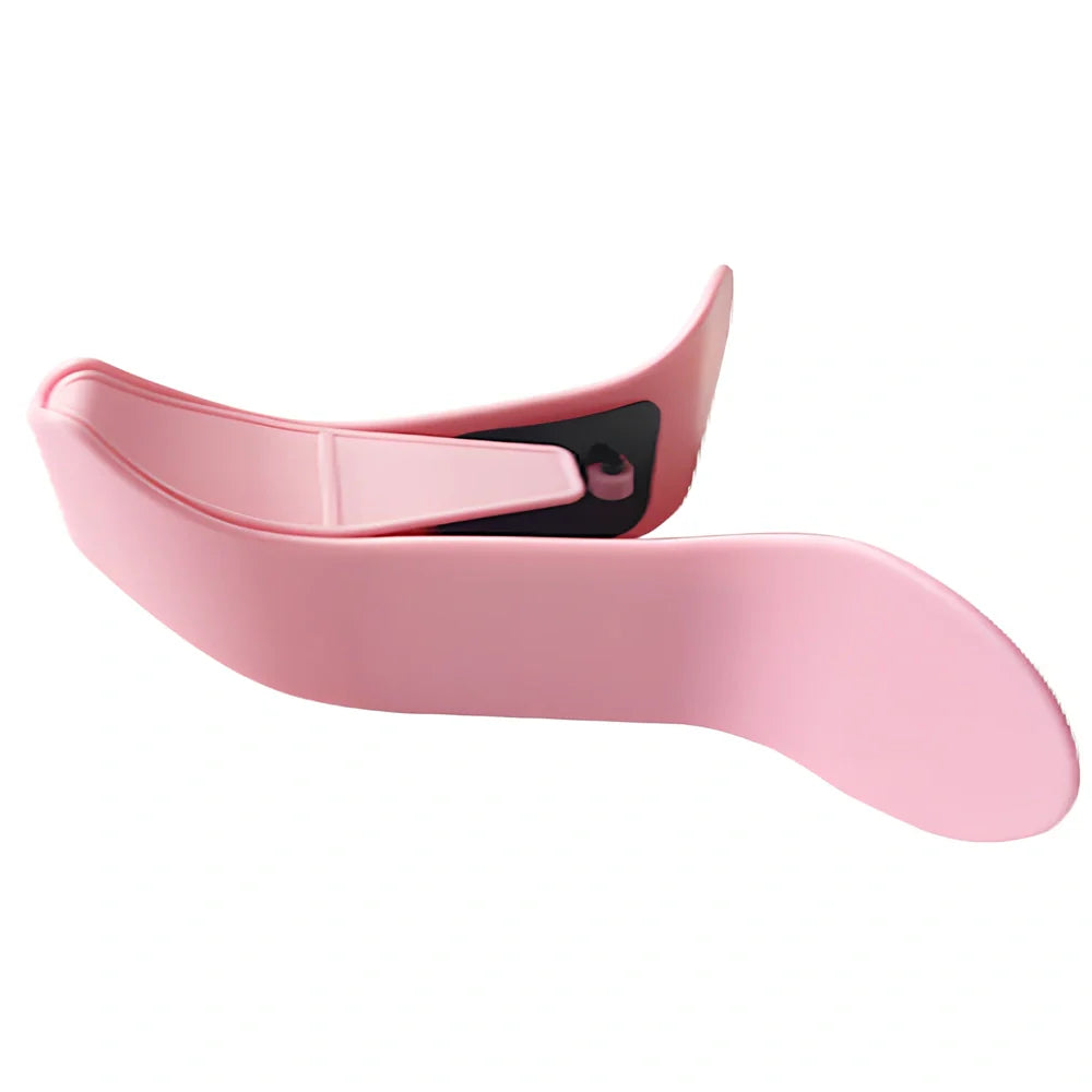 Steel-reinforced pelvic correction trainer in navy blue colour for hip line shaping and posture improvement