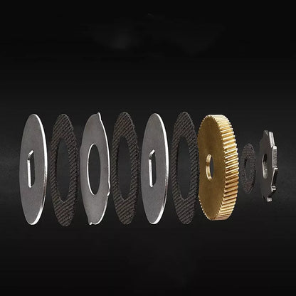 Carbon fiber brake pads magnetic centrifugal drop wheel for precision fishing