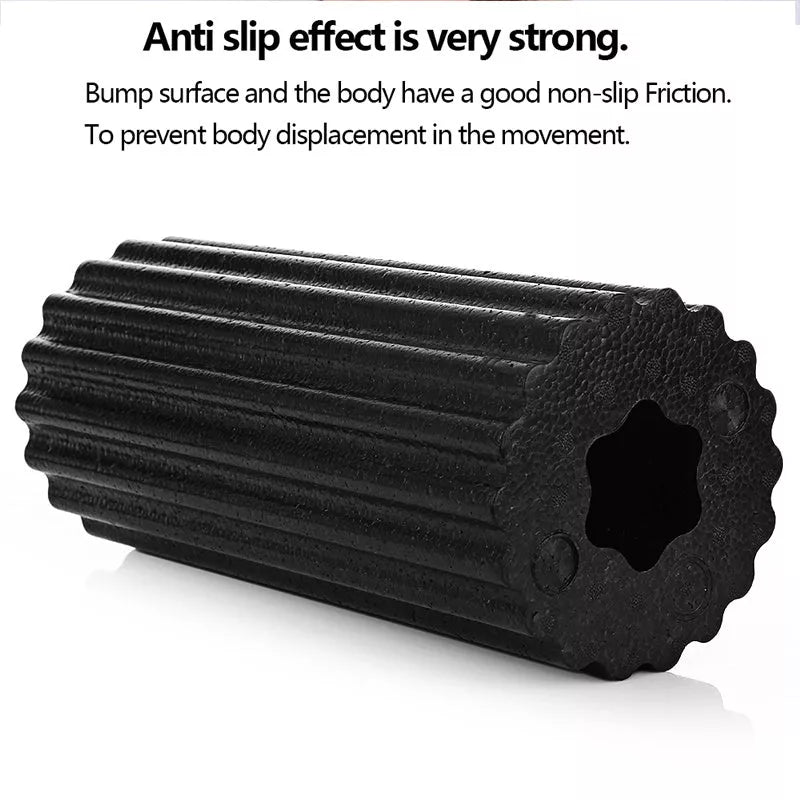 Gear Yoga Pillar in black and color mixing options, medium hardness EPP foam for yoga support