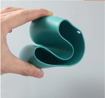 Free punch sink drain bag faucet sponge rack in TPR material for kitchen organization