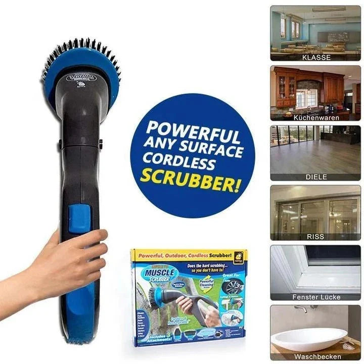 Automatic Cleaning Scrubber with powerful 100-watt motor and 150 square meter coverage for efficient, hands-free cleaning
