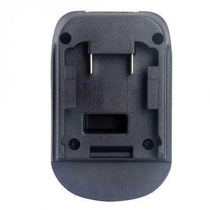 Black Milwaukee to Makita battery adaptor for DM18M tools and H99F batteries