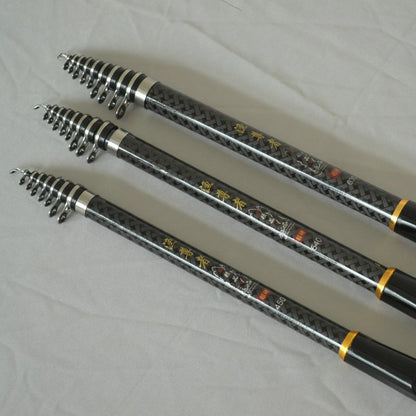 Carbon fishing rod for rock fishing, lightweight and durable with high-grade carbon fiber construction