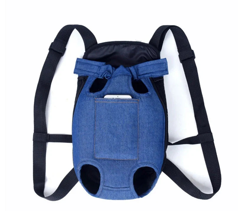 Comfortable Mesh Dog Backpack for Convenient Pet Transport