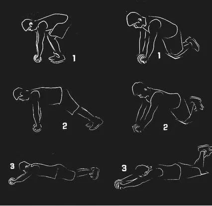 Home abdominal wheel with spring boost for core workouts