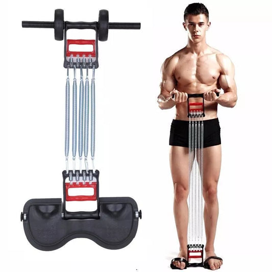 Spring Chest Developer with 100kg tension capacity for effective strength training