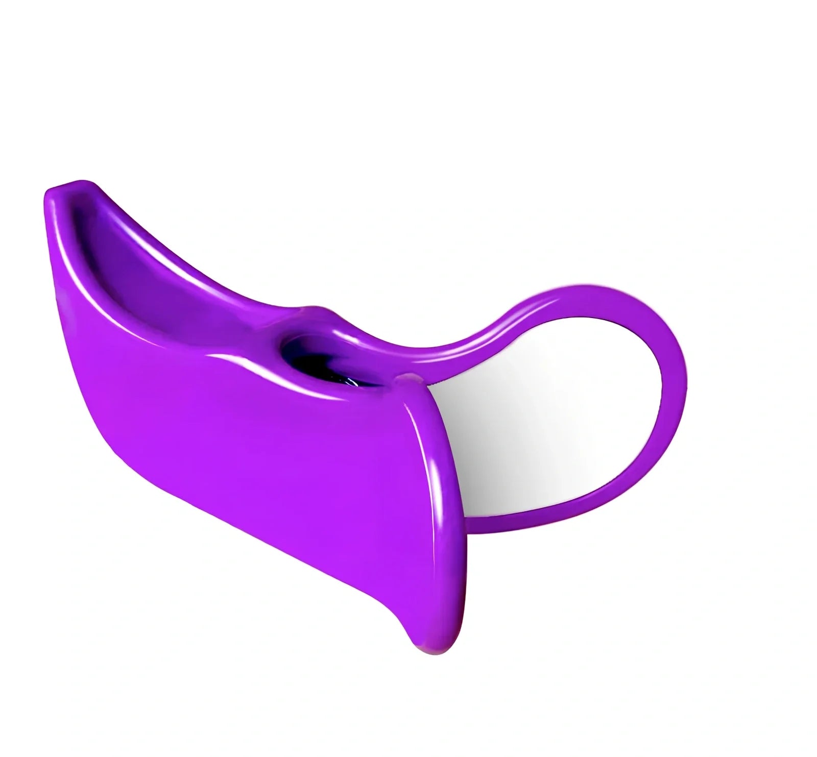 Steel-reinforced pelvic correction trainer in navy blue colour for hip line shaping and posture improvement