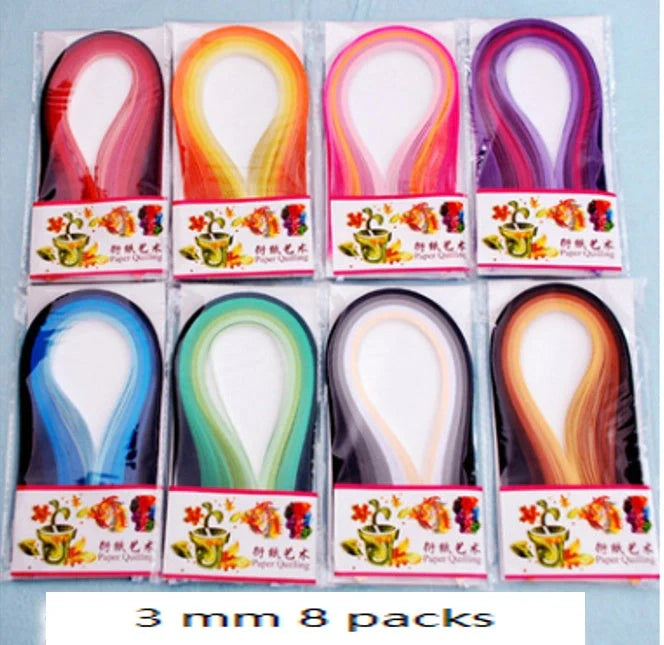 Vibrant gradient star origami paper set for creative crafting and DIY projects