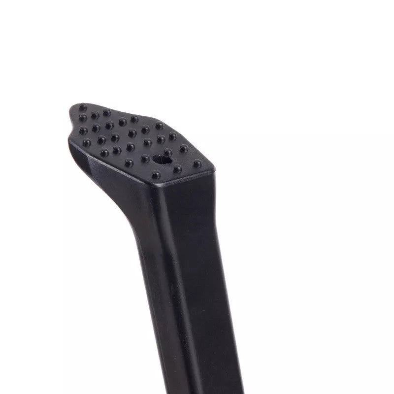 Adjustable mountain bike foot support in black for 22-27 inch wheels