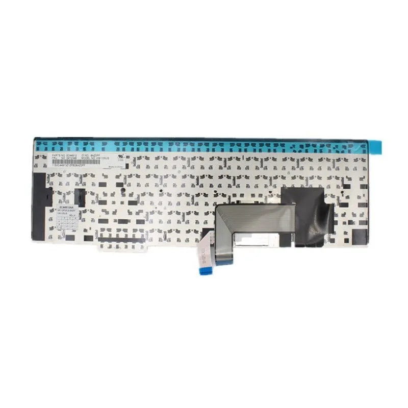 Black laptop keyboard replacement for Lenovo E531 W541 T550 W550 W550s models with USB connection