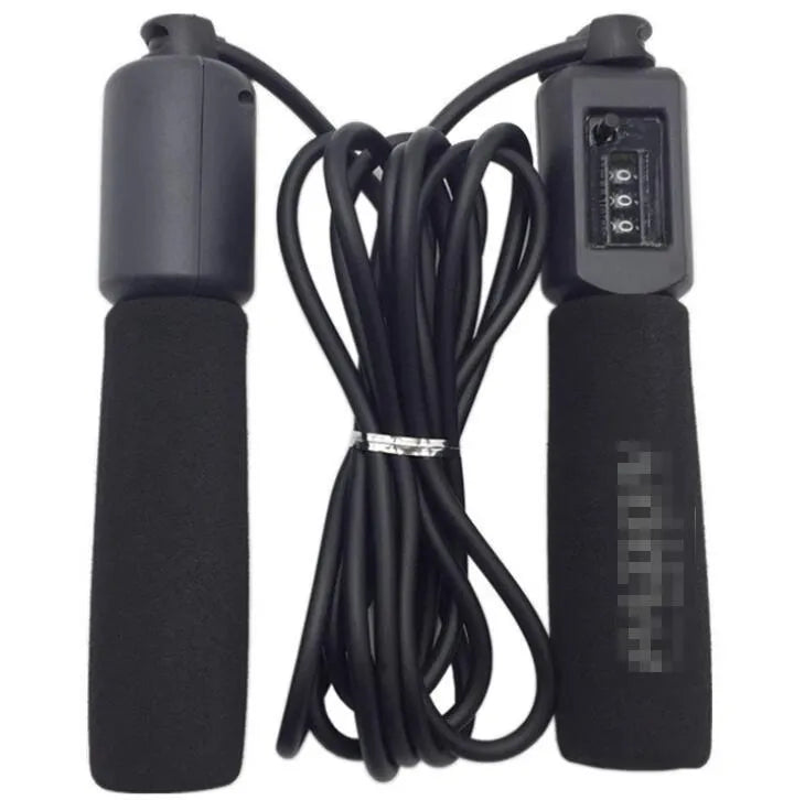 Adjustable 3 metre skipping rope with sponge handles in multiple colour options