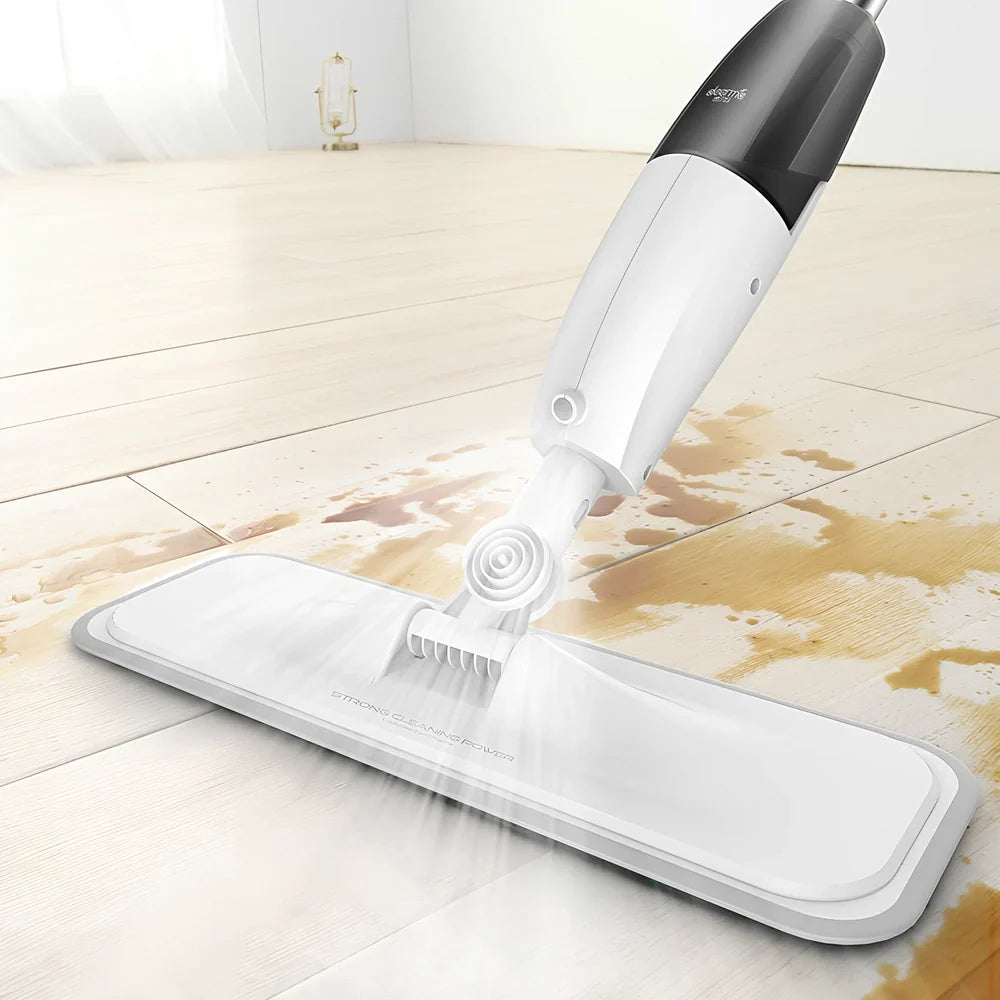 Xiaomi Deerma spray mop with carbon fibre handle and 350ml water reservoir