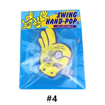 Swing hand cartoon jasmine green tea aromatherapy pendant with fixed bracket for car and indoor hanging decoration