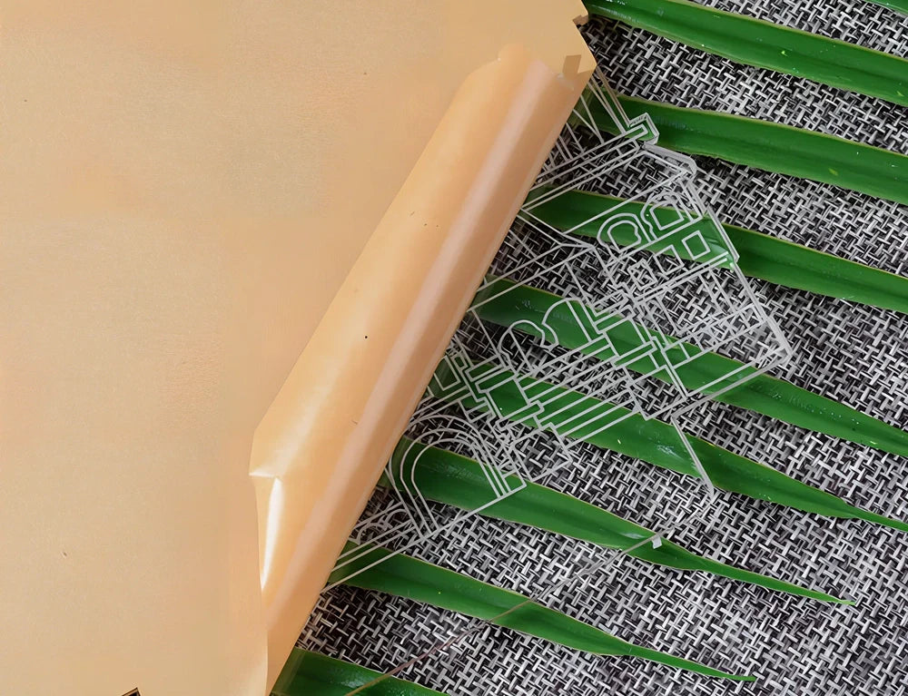 Creative USB bedside night light with acrylic castle scene, 20x17.5cm size, touch control for three light modes