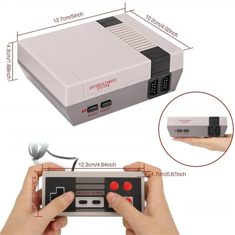 Retro 620-in-1 Game Console with Dual Controllers - Relive the Glory Days of Gaming