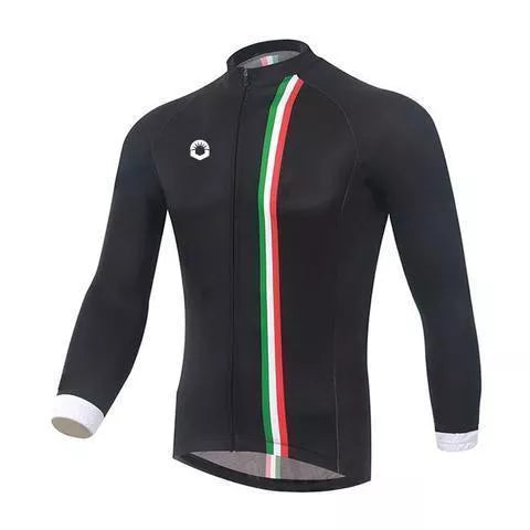 Long Sleeve Cycling Jersey in various colors and sizes for optimal performance